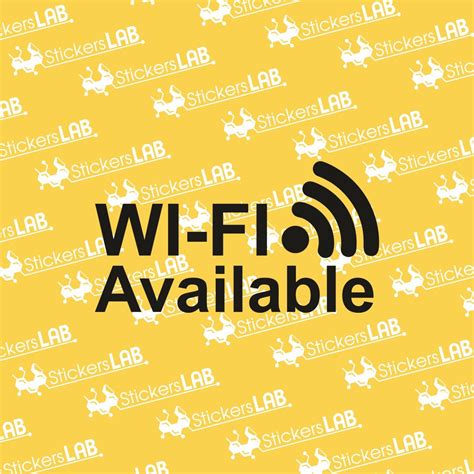 Wi-Fi maršrutizatoriaus lipdukas su slaptažodžiu