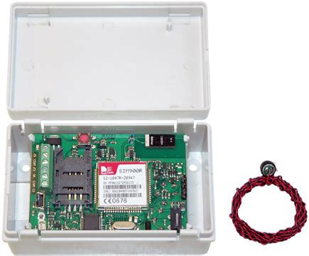 Schema, iliustruojanti ELDES ESIM022 modulio 3 ir 4 laidų pajungimą prie signalizacijos centralės
