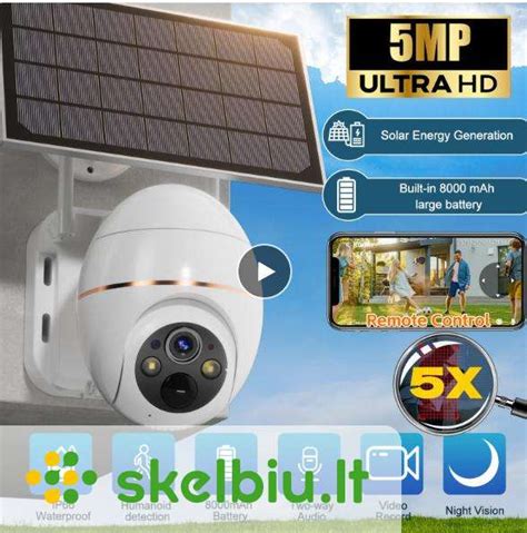 Wi-Fi kameros ir išmaniojo telefono jungtis