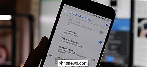 Android telefonas su aktyviu interneto ryšiu