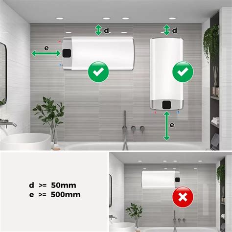 Ariston Velis vandens šildytuvo montavimo galimybės