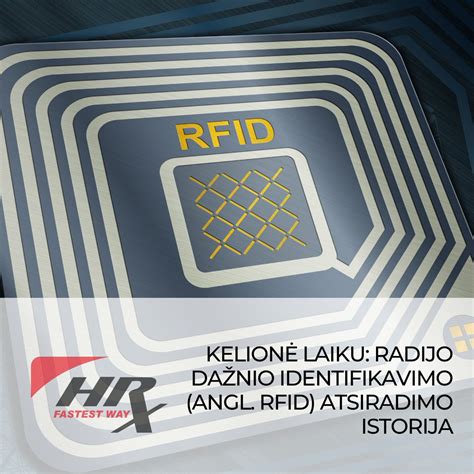 Scheminė RFID sistemos iliustracija