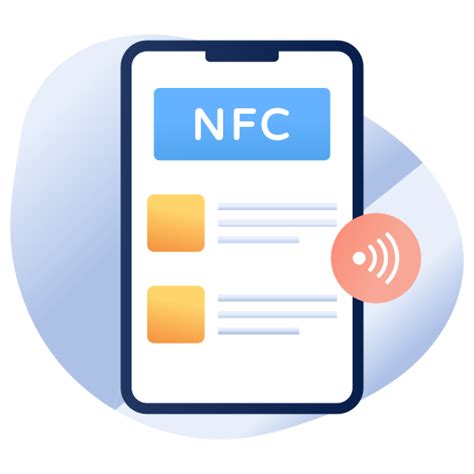 NFC simbolis ir telefono meniu