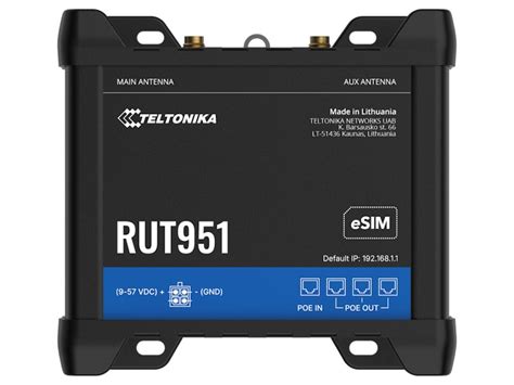 Teltonika maršrutizatoriaus RUT951 nuotrauka