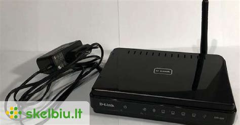 D-Link DIR-320 maršrutizatorius su USB modemu