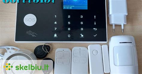 Skirtingi GSM signalizacijos jutikliai