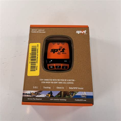 SPOT Gen3 prietaiso indikatorių lemputės