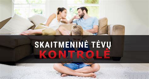 Tėvų kontrolės sąsaja
