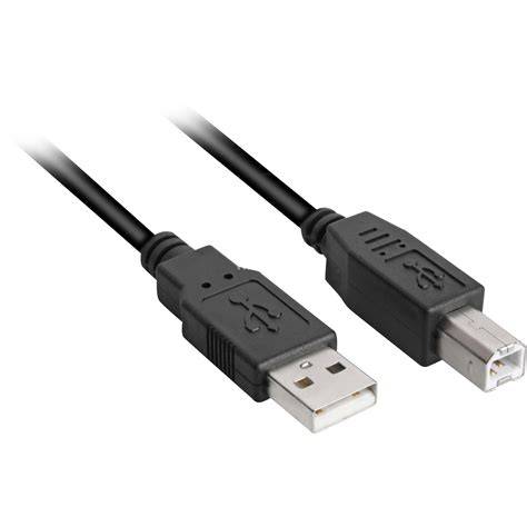 USB kabelis prijungiant spausdintuvą