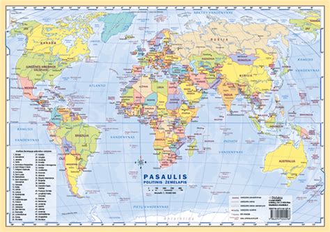 Pasaulio žemėlapis su DNS serverių išsidėstymo schemomis