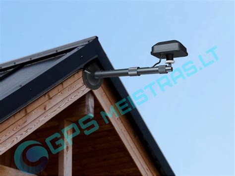 GPS antenos montavimo pavyzdys