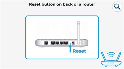 Router reset button