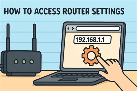 Router settings diagram