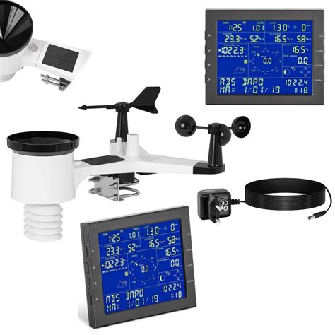 Išmanioji meteorologinė stotelė su Wi-Fi ryšiu