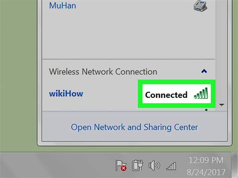 Windows 7 Wi-Fi nustatymai