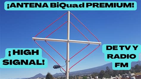 BiQuad antena