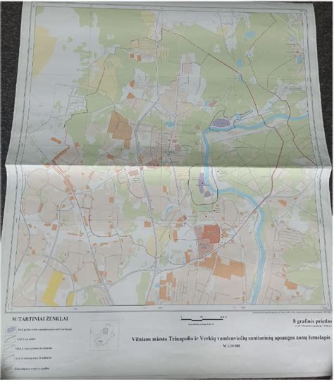 Žemėlapis su tarptinklinio ryšio zonų indikacija