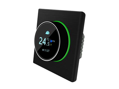 Išmanusis termostatas su WiFi jungiamas prie namų tinklo