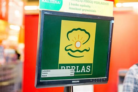Perlo terminalas parduotuvėje