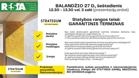 Schema rodanti garantinius terminus skirtingiems įrenginiams