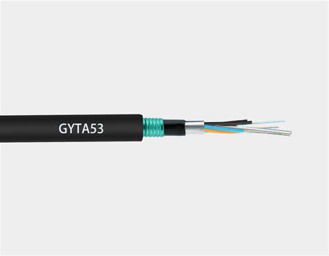 GYTA53 kabelio skerspjūvis