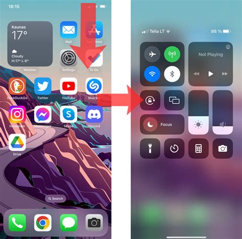 iPhone telefono nustatymų ekrano nuotrauka, rodanti mobiliojo tinklo duomenų nustatymus