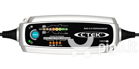 CTEK MXS 5.0 TEST & CHARGE įkroviklis