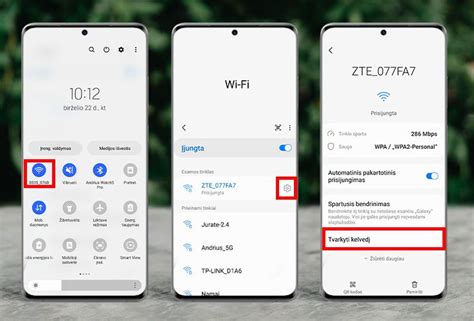 Maršrutizatoriaus žiniatinklio sąsaja su Wi-Fi slaptažodžio nustatymais