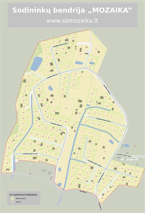 Sodininkų bendrijos ribų planavimas