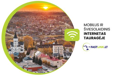 Šviesolaidinis internetas Tauragėje palyginimas su kitais ryšio tipais