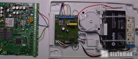 Schema: 4 laidų GSM modulio prijungimas prie signalizacijos centralės