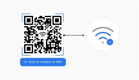 QR code for Wi-Fi sharing
