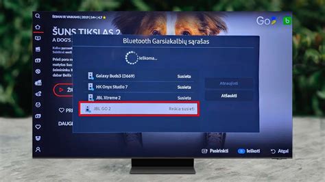 Bevielio Bluetooth garso siųstuvo prijungimas prie televizoriaus
