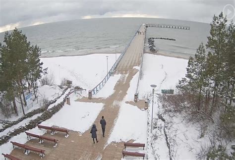 Vaizdas į Palangos paplūdimį