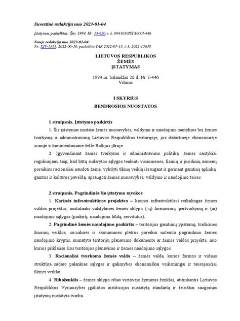 Lietuvos Respublikos Valstybės tarnybos įstatymas