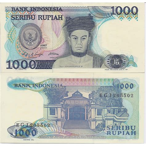 Indonezijos rupijų banknotai