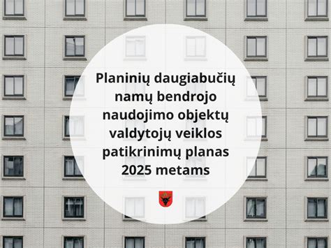 Daugiabučio namo struktūrinė schema su bendrojo naudojimo patalpomis