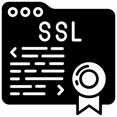 SSL/TLS certificate icon