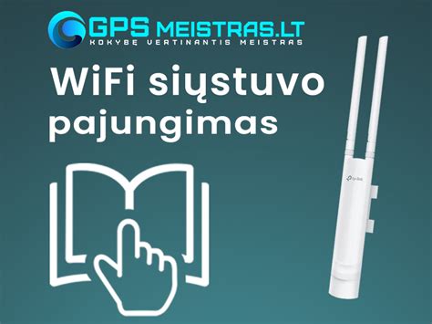 WiFi stotis lauko sąlygoms