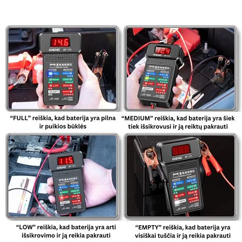 Automobilio akumuliatoriaus scheminis pavaizdavimas