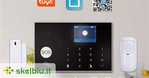 GSM signalizacijos sistemos schemos pavyzdys