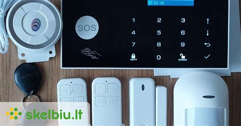 Įvairūs davikliai, kuriuos galima prijungti prie GSM signalizacijos