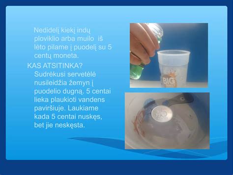 Stiklinė su vandeniu ir obuolių actu