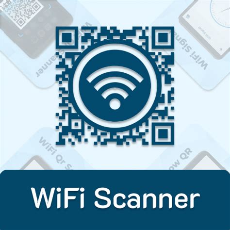 Smartphone screen showing Wi-Fi scanner app results