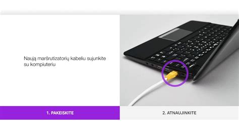 Šviesolaidinio interneto kabelio perdavimas