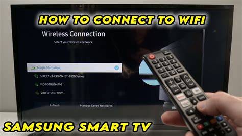 Samsung Smart TV su Wi-Fi simboliu