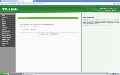 TP-Link maršrutizatoriaus nustatymų prisijungimo langas