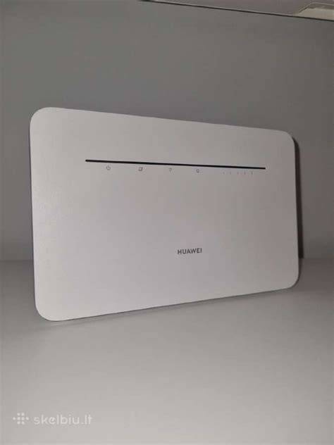 Huawei B535-232 maršrutizatoriaus dizainas ir prievadai