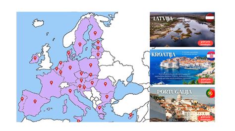 ES žemėlapis su paryškintomis valstybėmis narėmis