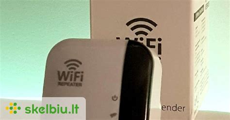 WiFi tinklo stiprintuvo schema